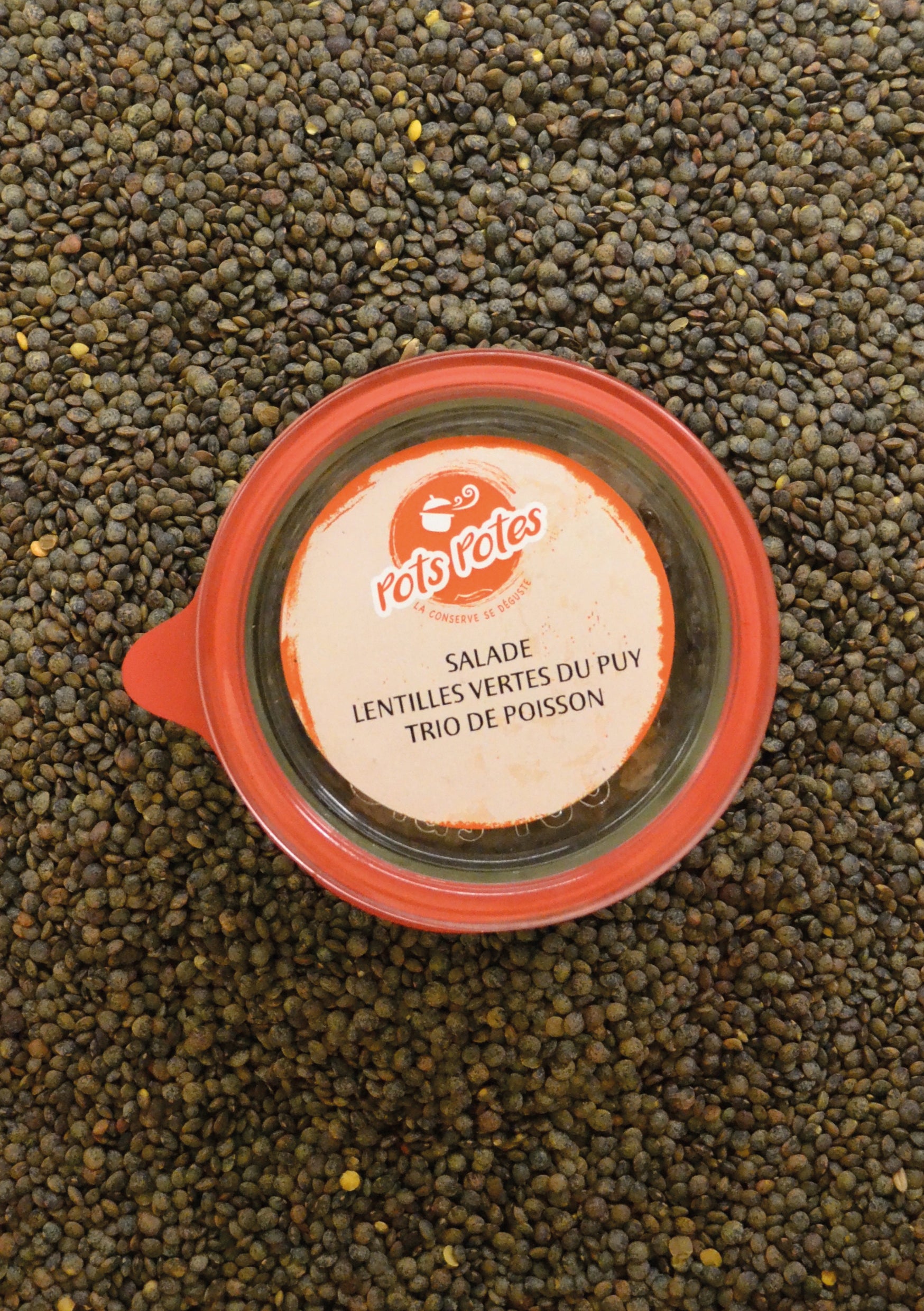 Salades de Lentilles du Puy - Trio de Poisson