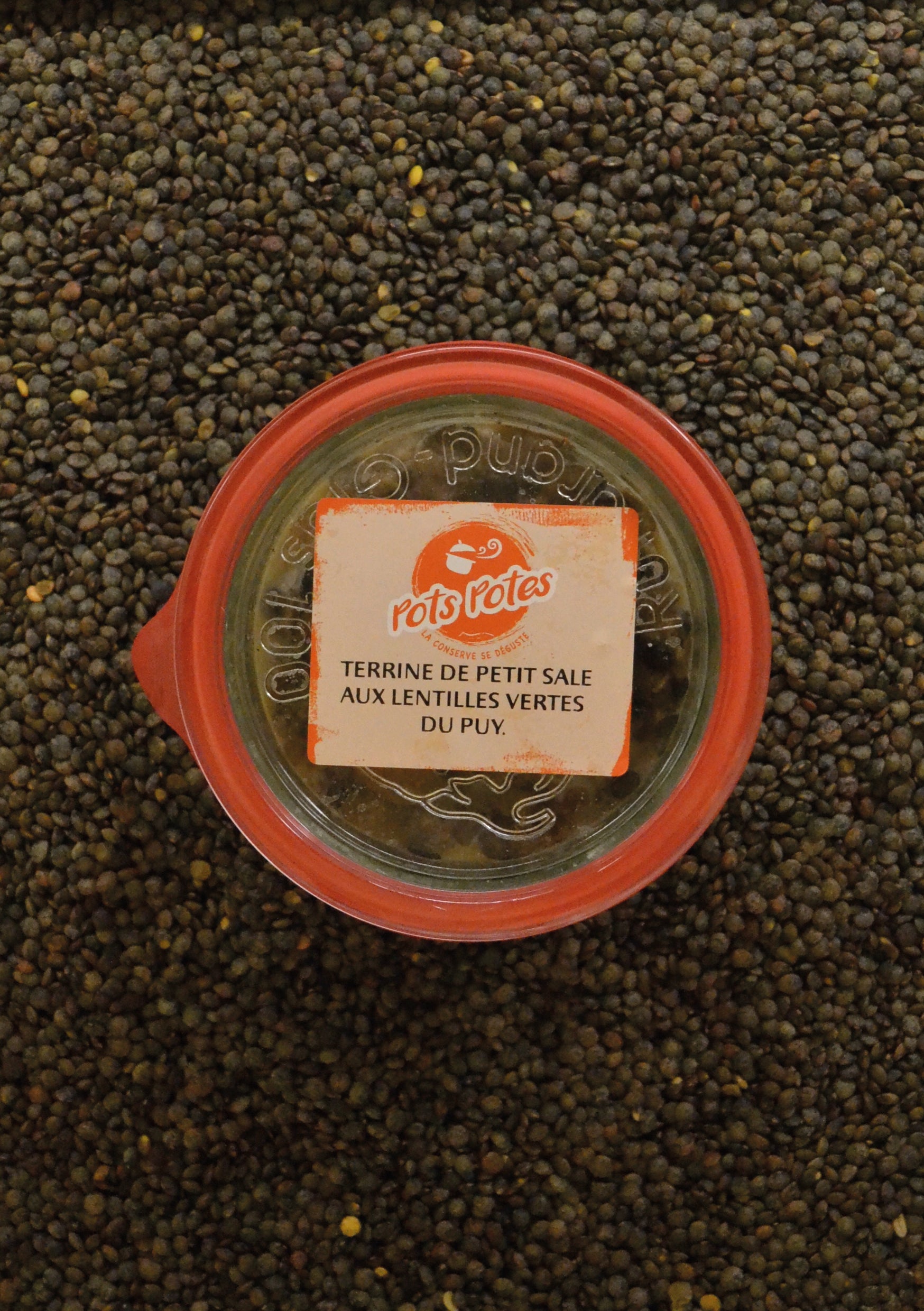 Terrine de Petit Salé aux Lentilles Vertes du Puy en Velay