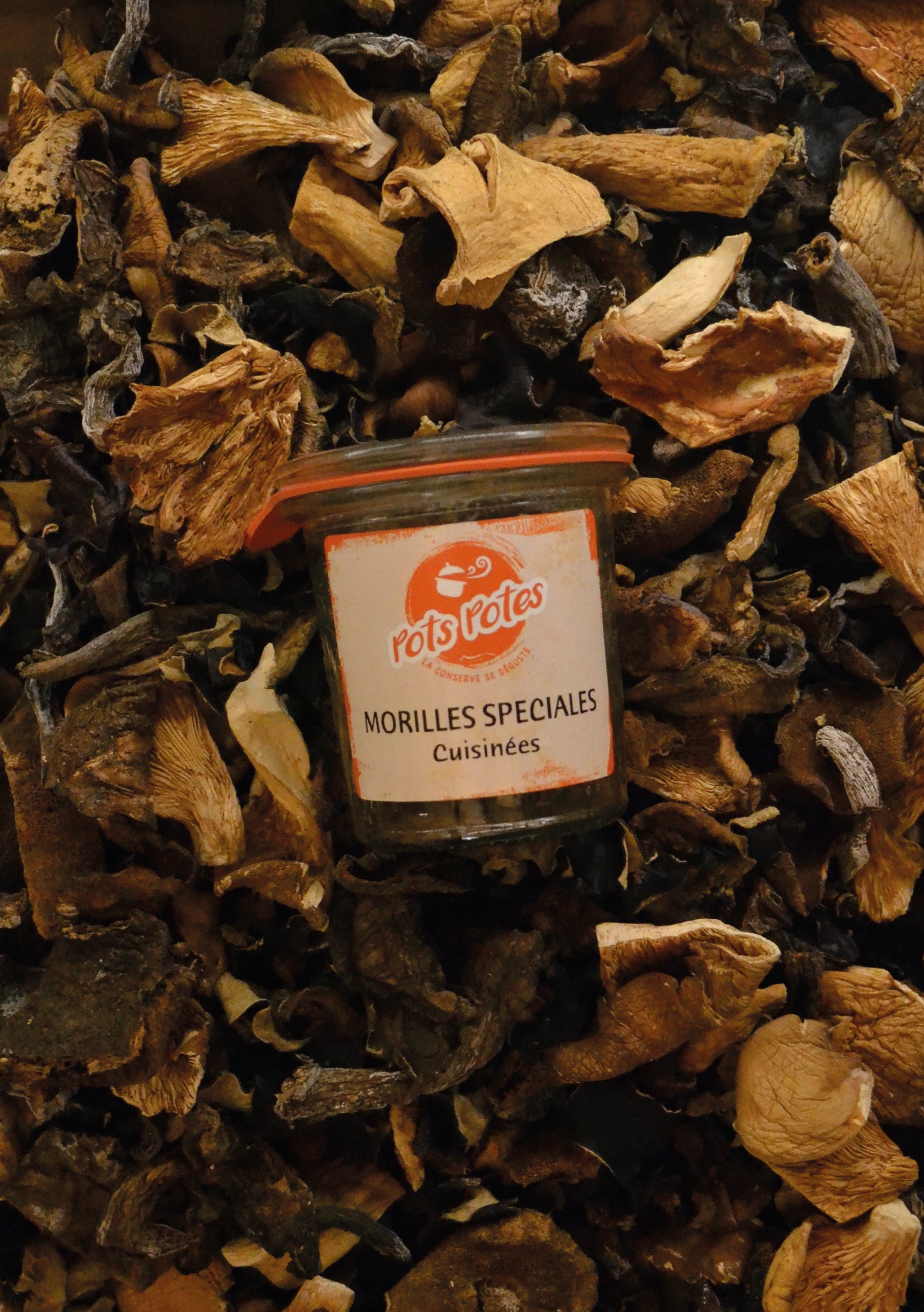 Morilles Spéciales Cuisinées