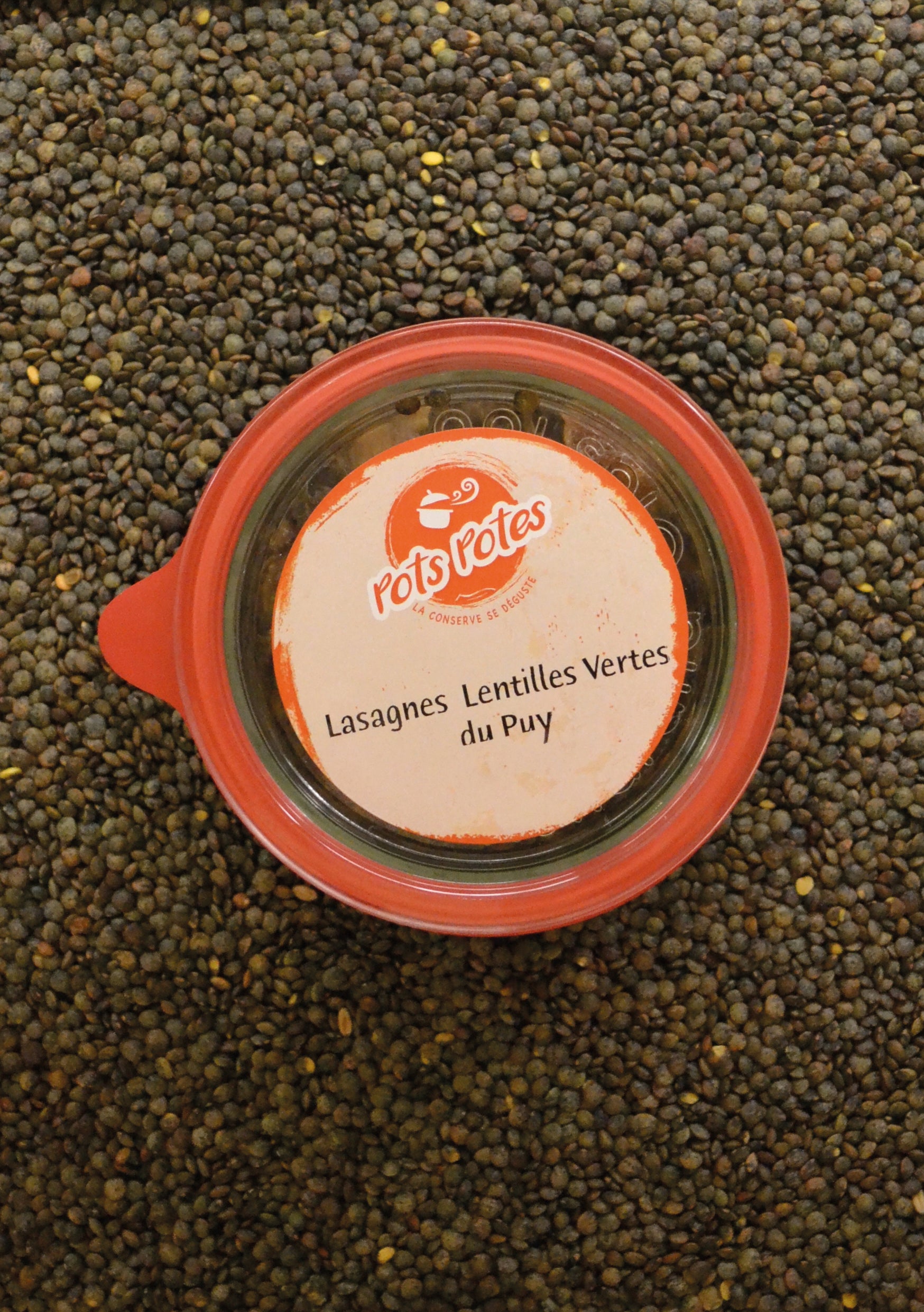 Lasagnes aux Lentilles Vertes du Puy en Velay