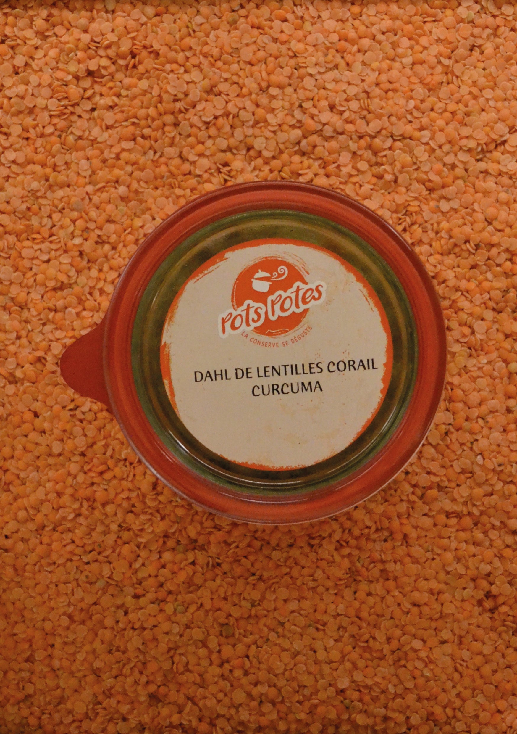 Dahl de Lentilles Corail - Curcuma