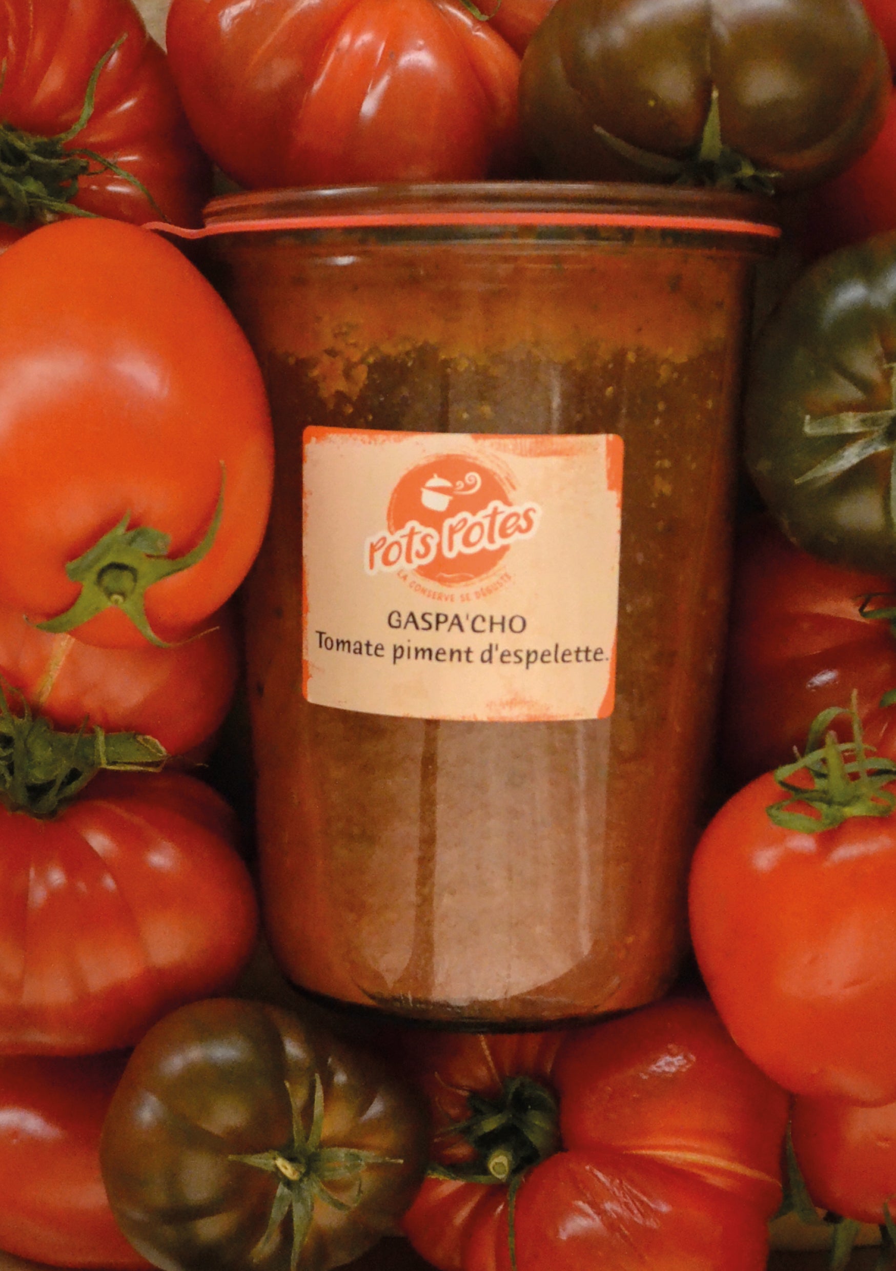 Gaspa'cho de Tomates - Piment d'Espelette