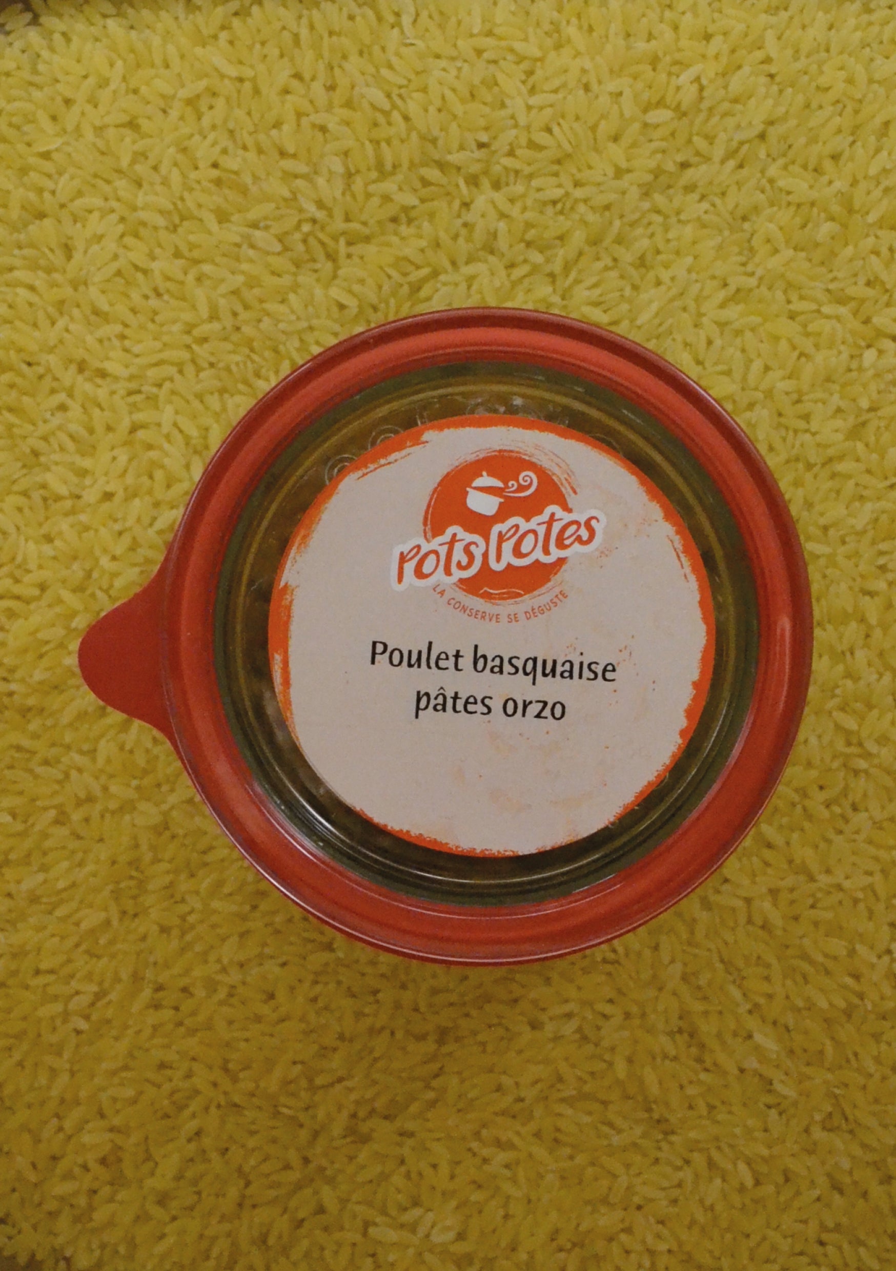 Poulet Basquaise - Orzo